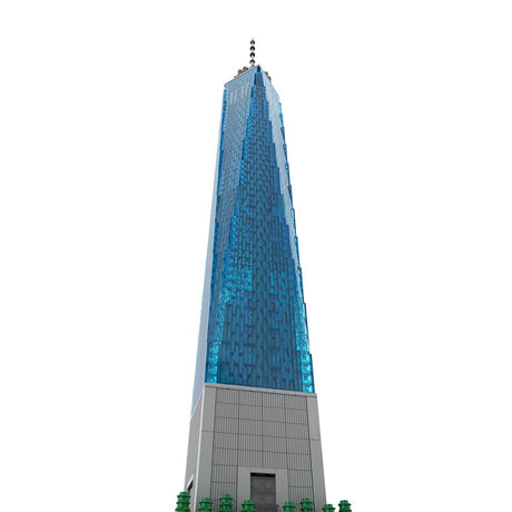 MOC - 159549 One World Trade Center im Maßstab 1:800 Klemmbausteine - LesDiy - Klemmbausteine