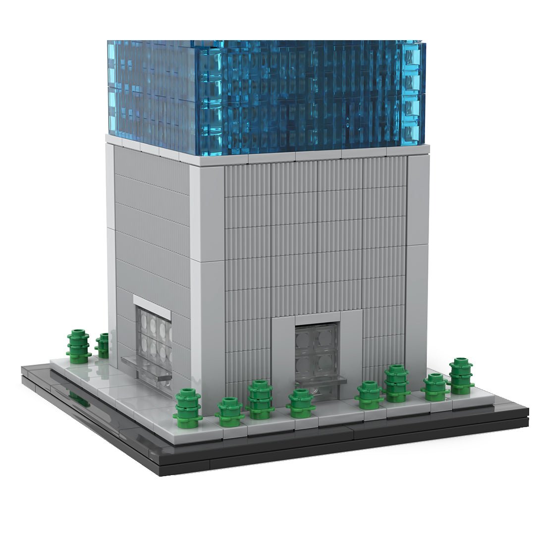 MOC - 159549 One World Trade Center im Maßstab 1:800 Klemmbausteine - LesDiy - Klemmbausteine