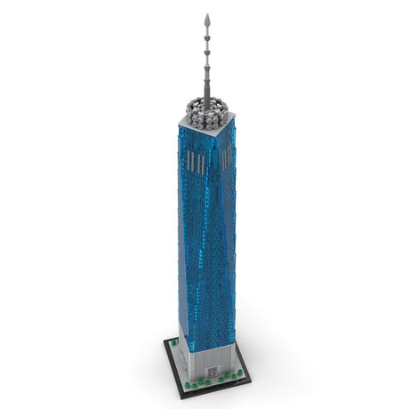 MOC - 159549 One World Trade Center im Maßstab 1:800 Klemmbausteine - LesDiy - Klemmbausteine