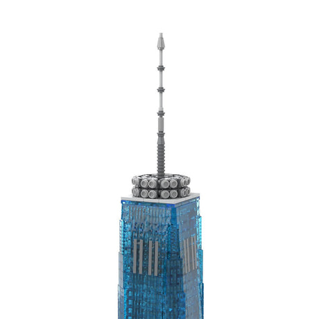 MOC - 159549 One World Trade Center im Maßstab 1:800 Klemmbausteine - LesDiy - Klemmbausteine