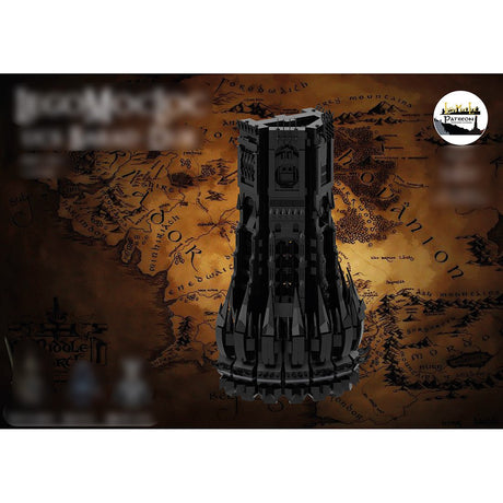 MOC - 160180 UCS Barad - Dur part 5/6 Klemmbausteine - LesDiy - Klemmbausteine