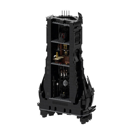 MOC - 160180 UCS Barad - Dur part 5/6 Klemmbausteine - LesDiy - Klemmbausteine