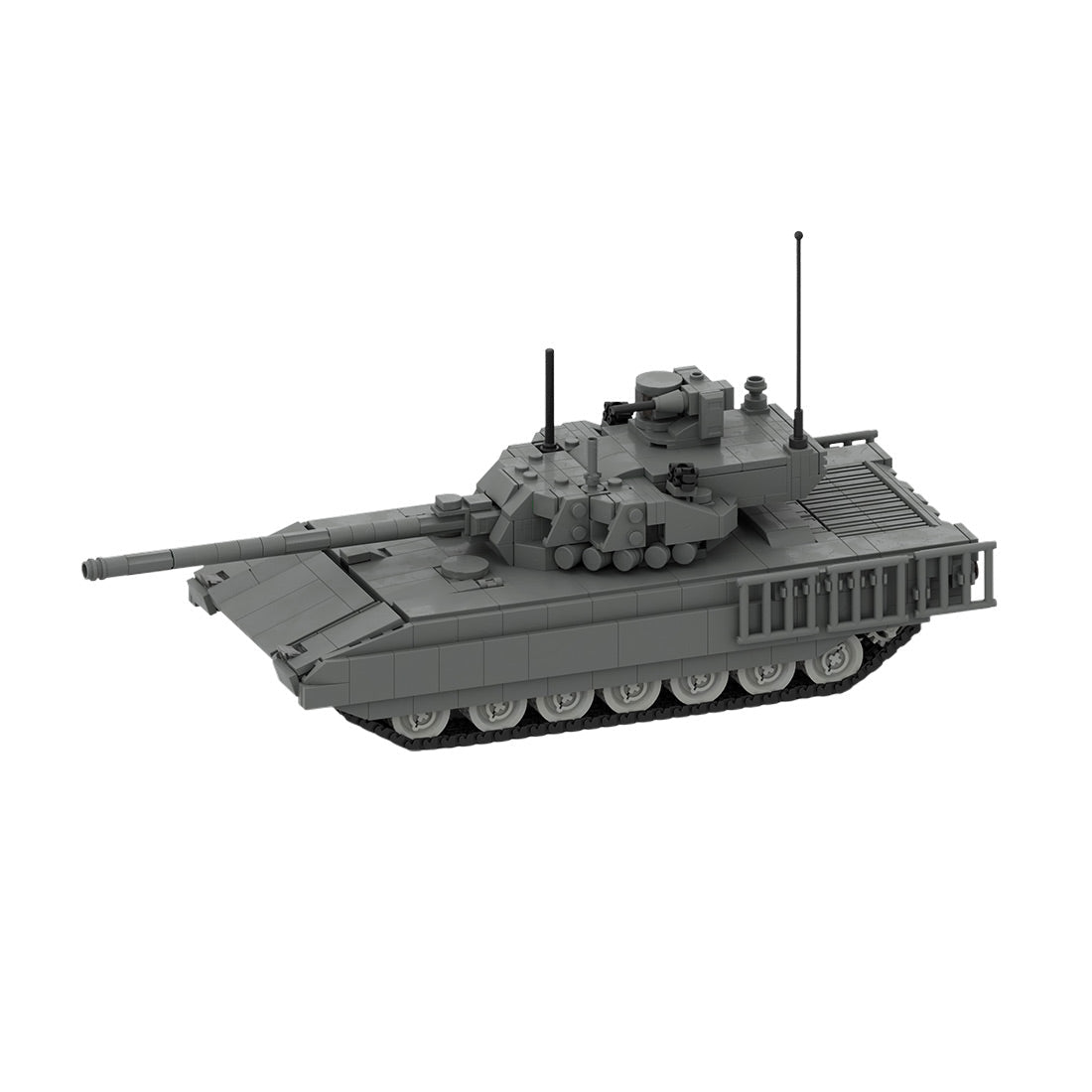 MOC - 160223 T - 14 Armata MBT |Main Battle Tank| - 1/35 Scale Klemmbausteine - LesDiy - Klemmbausteine