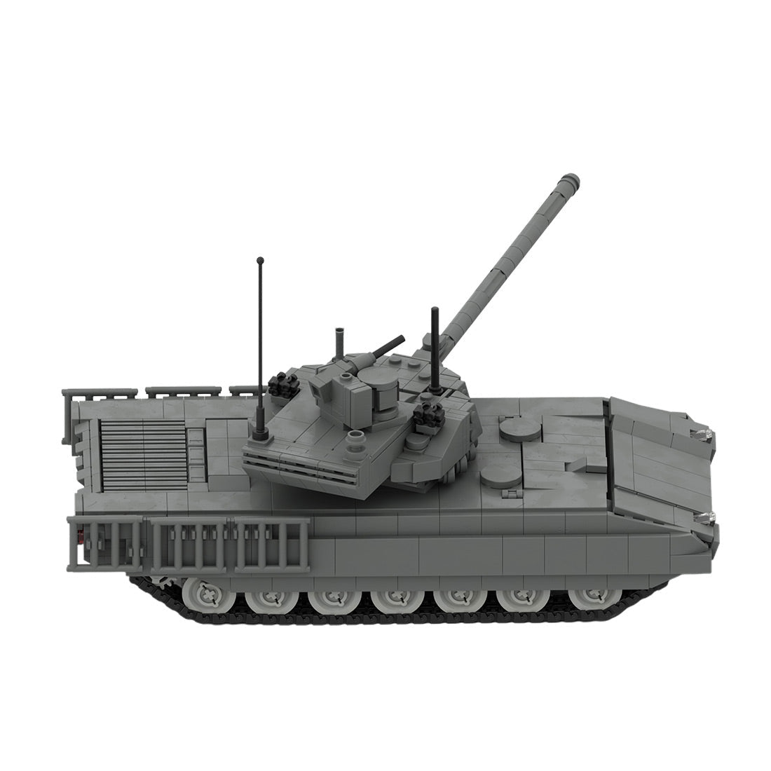 MOC - 160223 T - 14 Armata MBT |Main Battle Tank| - 1/35 Scale Klemmbausteine - LesDiy - Klemmbausteine