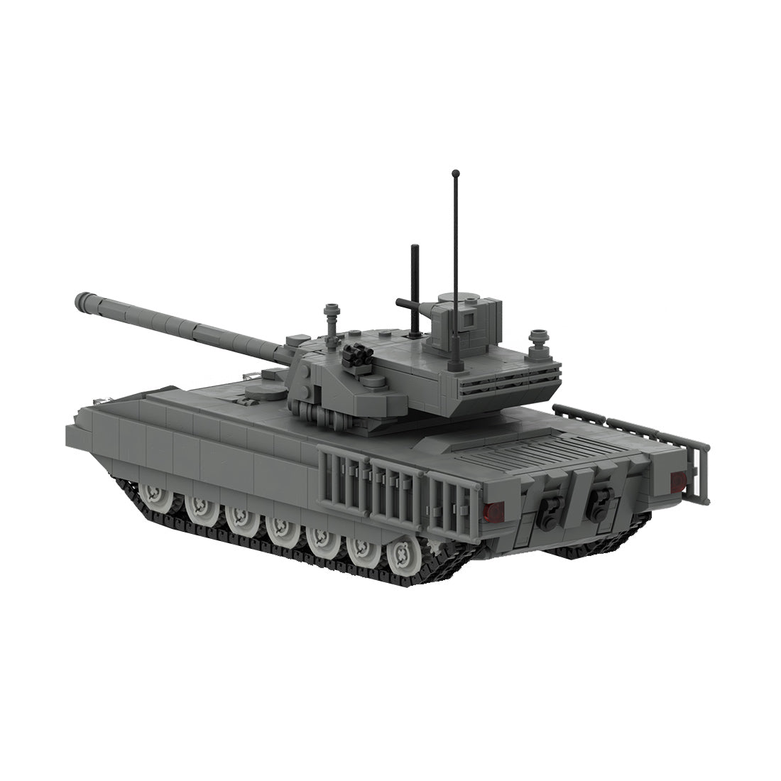 MOC - 160223 T - 14 Armata MBT |Main Battle Tank| - 1/35 Scale Klemmbausteine - LesDiy - Klemmbausteine