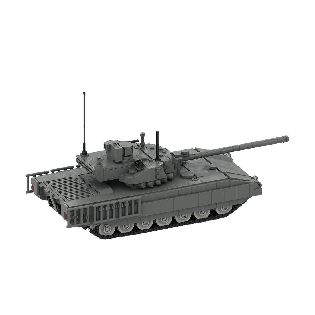 MOC - 160223 T - 14 Armata MBT |Main Battle Tank| - 1/35 Scale Klemmbausteine - LesDiy - Klemmbausteine