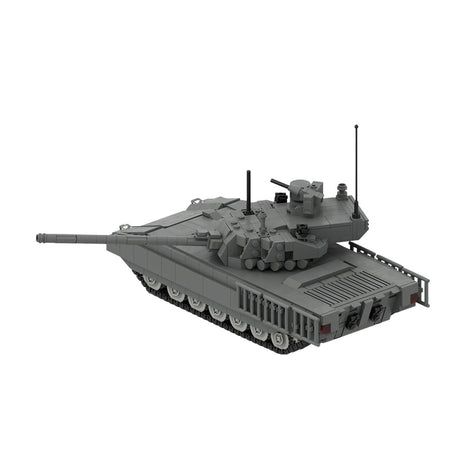 MOC - 160223 T - 14 Armata MBT |Main Battle Tank| - 1/35 Scale Klemmbausteine - LesDiy - Klemmbausteine