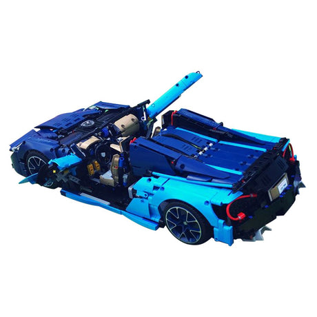MOC - 16029 McLaren 570S – Bugatti 42083 B - Modell Klemmbausteine - LesDiy - Klemmbausteine