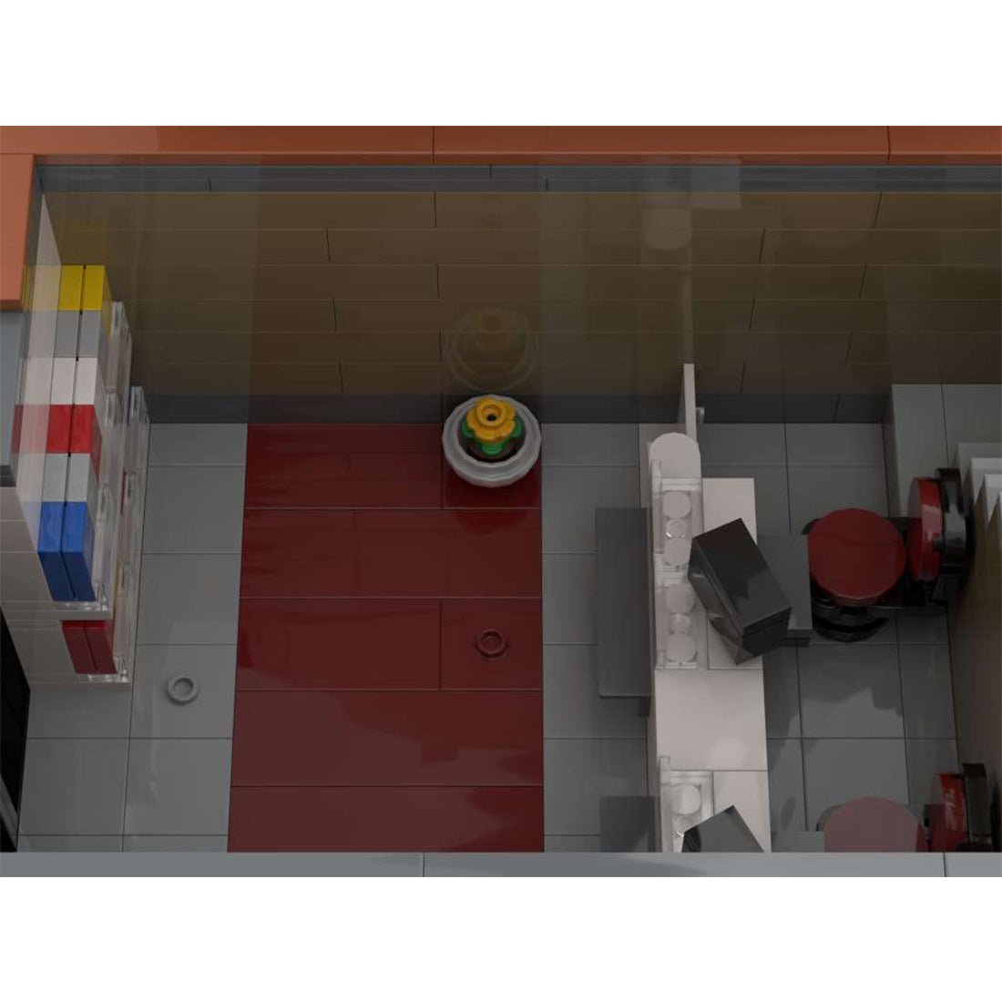 MOC - 160387 Hauptbahnhof "Steinbrück" Klemmbausteine - LesDiy - Klemmbausteine