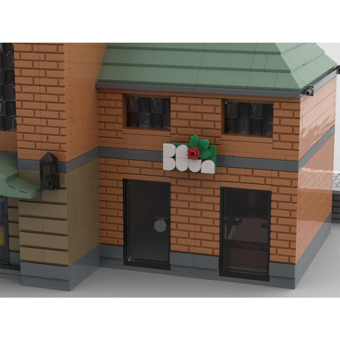 MOC - 160387 Hauptbahnhof "Steinbrück" Klemmbausteine - LesDiy - Klemmbausteine