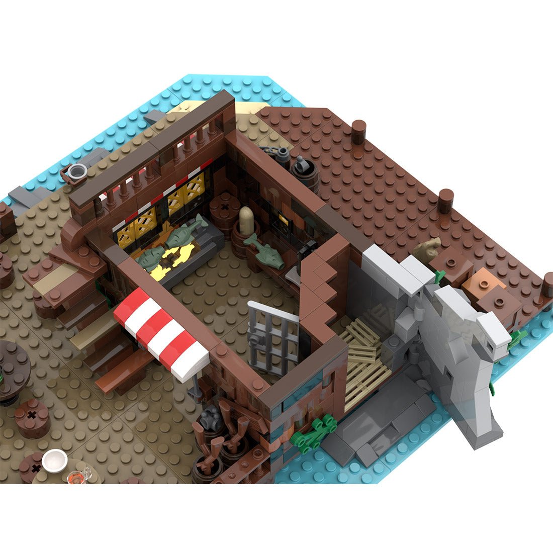 MOC - 160691 SIN ISLAND Klemmbausteine - LesDiy - Klemmbausteine