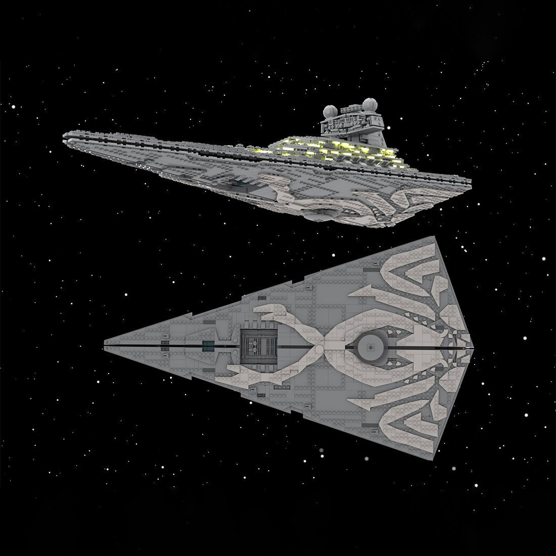 MOC - 160972 SW Thrawn's Chimaera Imperial 1 class Destroyer (Rebels MOC) Klemmbausteine - LesDiy - Klemmbausteine