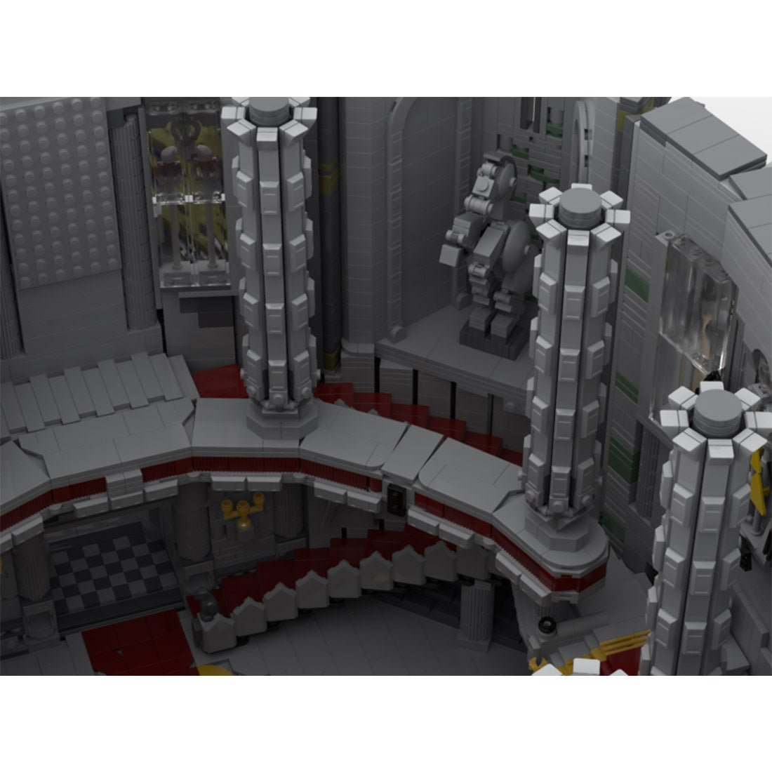 MOC - 161243 Hyrule Castle – Die Legende von Zelda Tränen des Königreichs klemmbausteine - LesDiy - Klemmbausteine