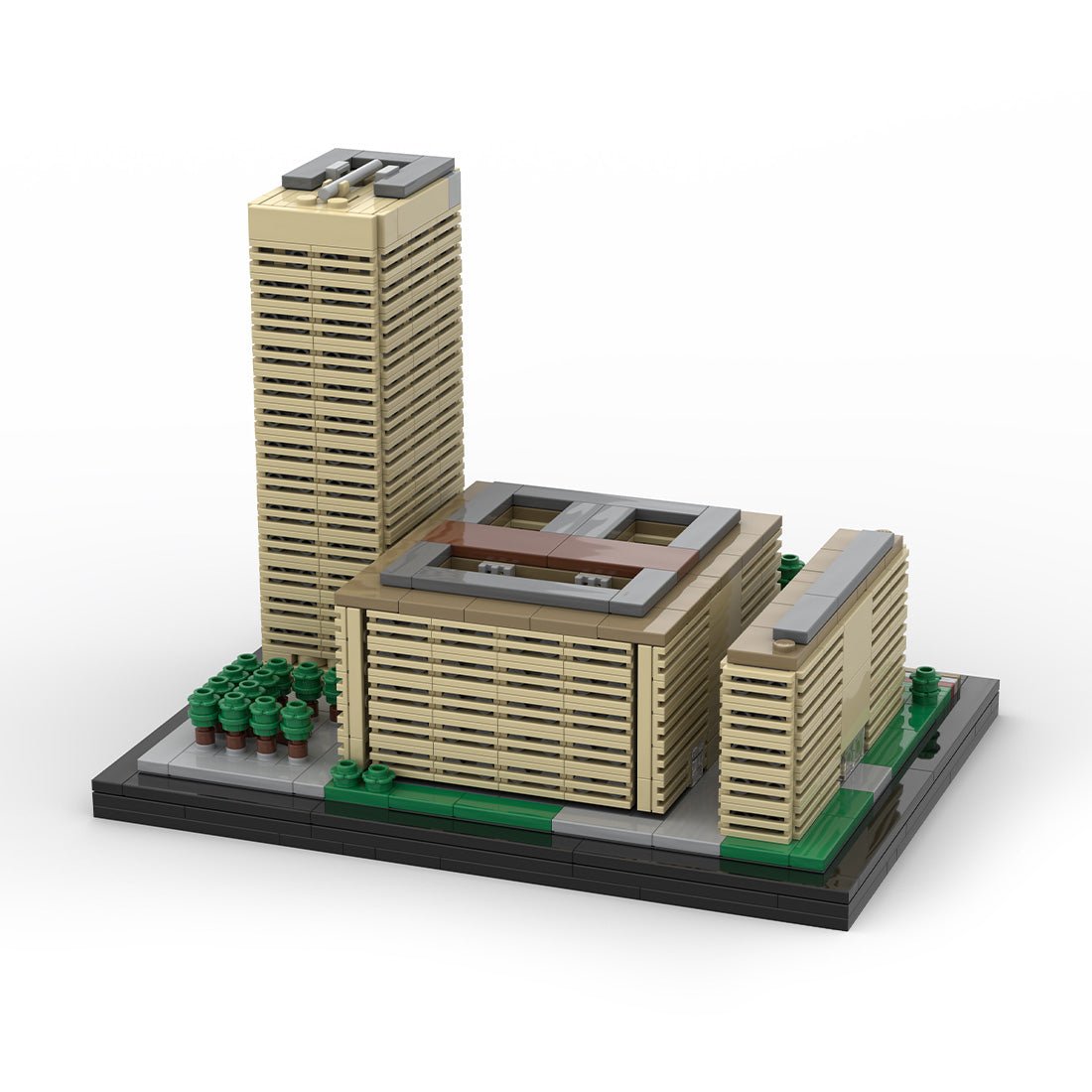 MOC - 161812 Germany Frankfurt IBC Klemmbausteine - LesDiy - Klemmbausteine