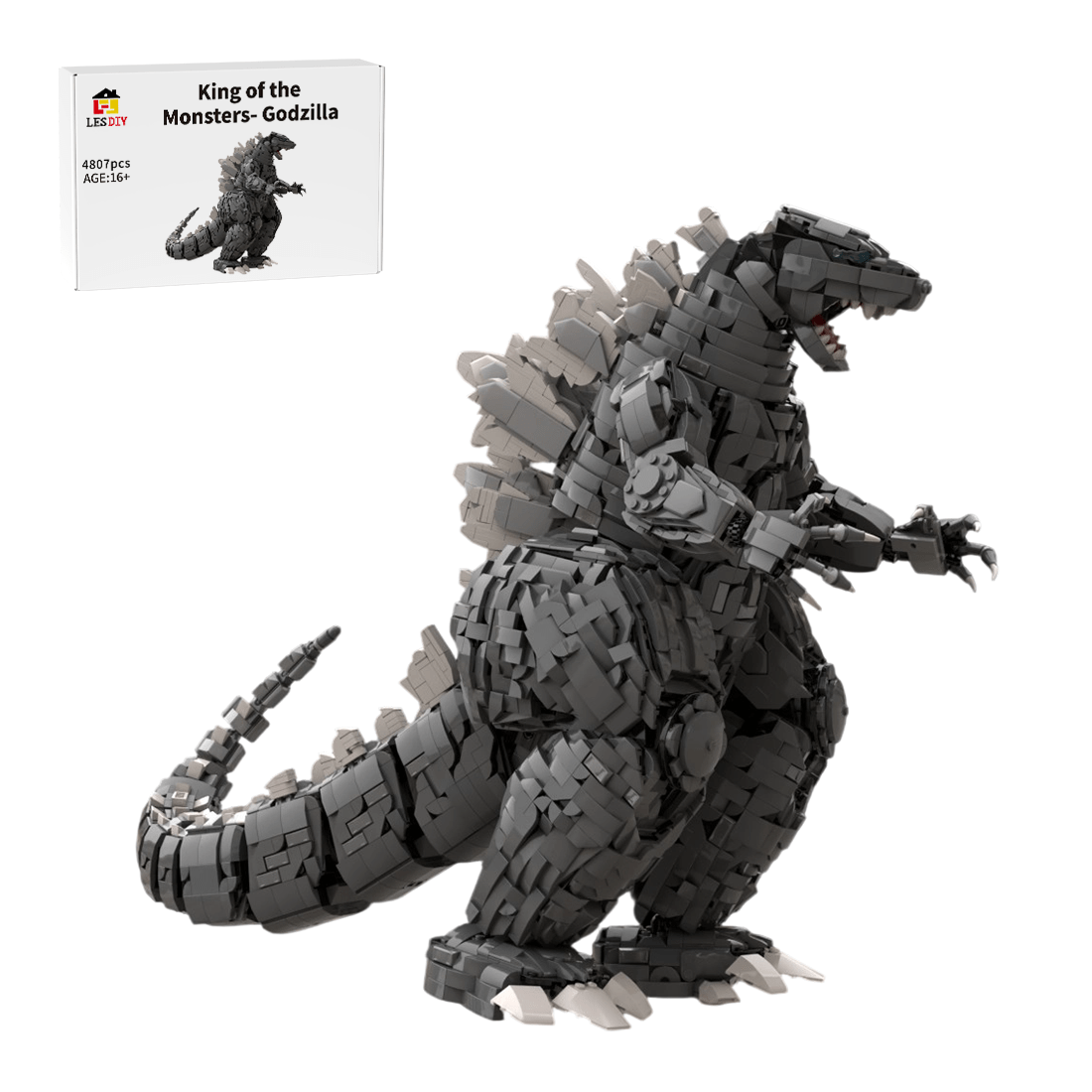 MOC - 161991 Godzilla - King of the Monsters Klemmbausteine - LesDiy - Klemmbausteine