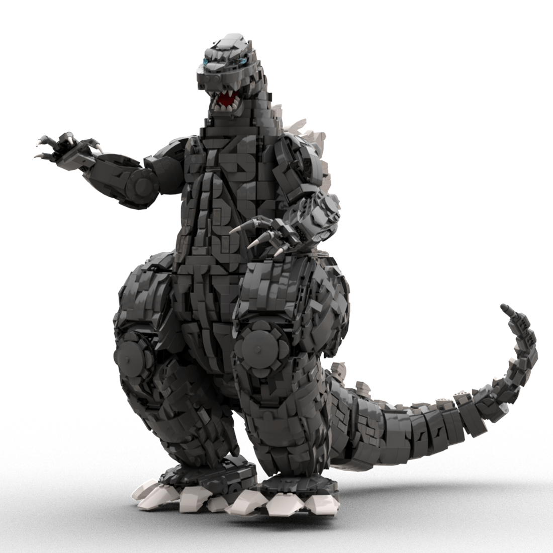 MOC - 161991 Godzilla - King of the Monsters Klemmbausteine - LesDiy - Klemmbausteine