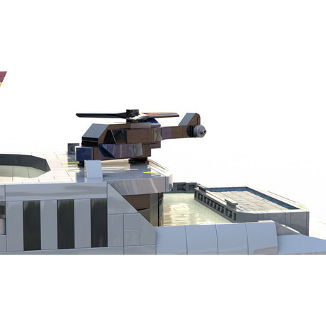 MOC - 162171 Super - Luxus - Großyacht Klemmbausteine - LesDiy - Klemmbausteine