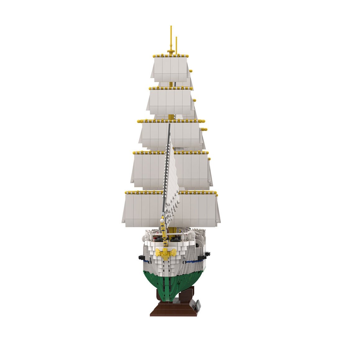MOC - 162206 Gorch Fock Klemmbausteine - LesDiy - Klemmbausteine