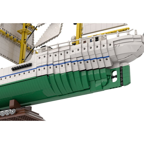 MOC - 162206 Gorch Fock Klemmbausteine - LesDiy - Klemmbausteine