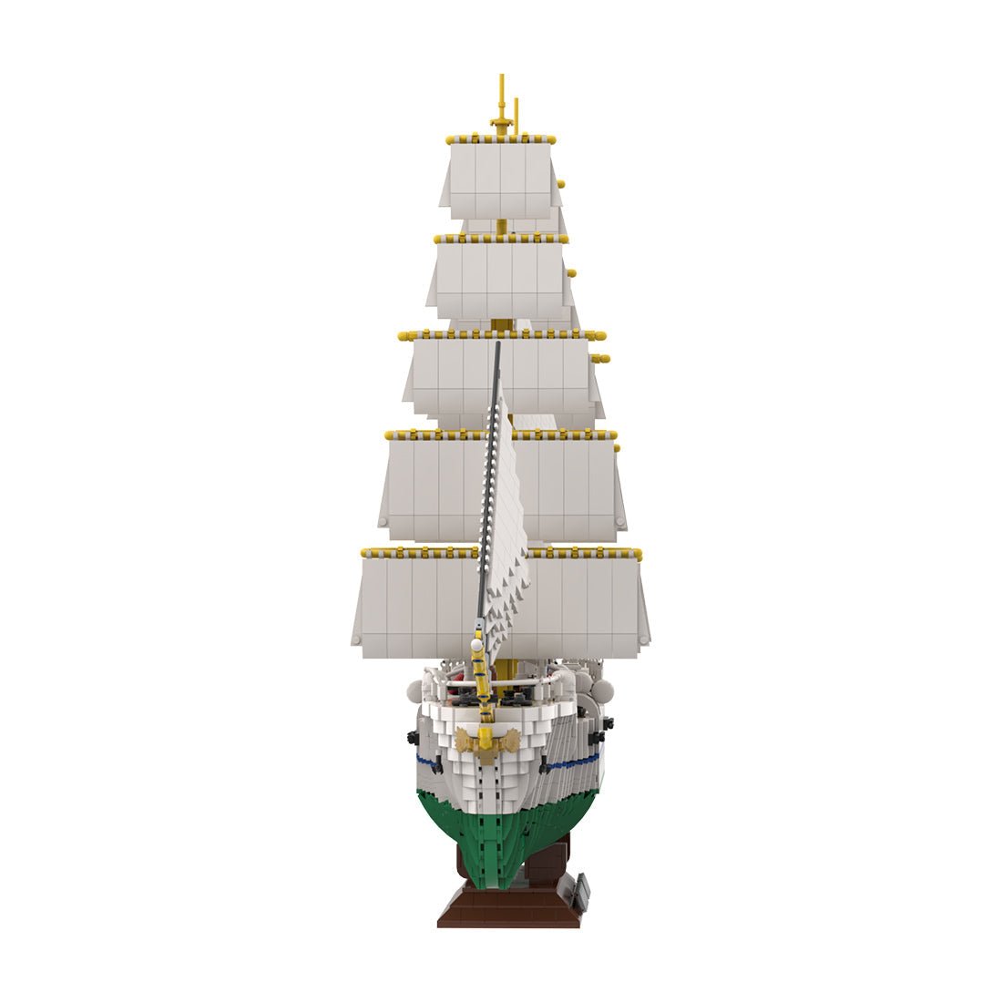 MOC - 162206 Gorch Fock Klemmbausteine - LesDiy - Klemmbausteine