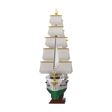 MOC - 162206 Gorch Fock Klemmbausteine - LesDiy - Klemmbausteine