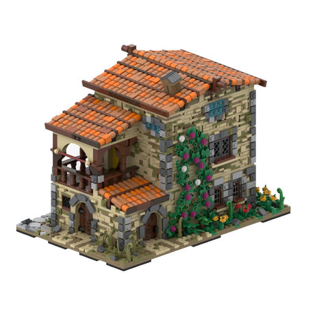 MOC - 162537 Old Italian house Klemmbausteine - LesDiy - Klemmbausteine