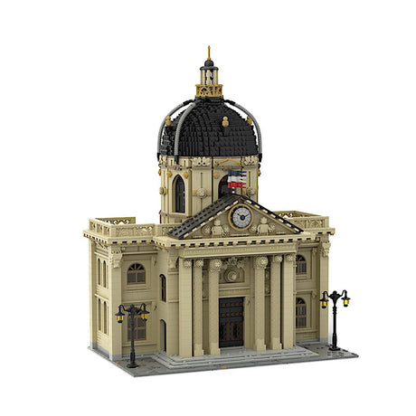 MOC - 163321 Institut von Frankreich Klemmbausteine - LesDiy - Klemmbausteine
