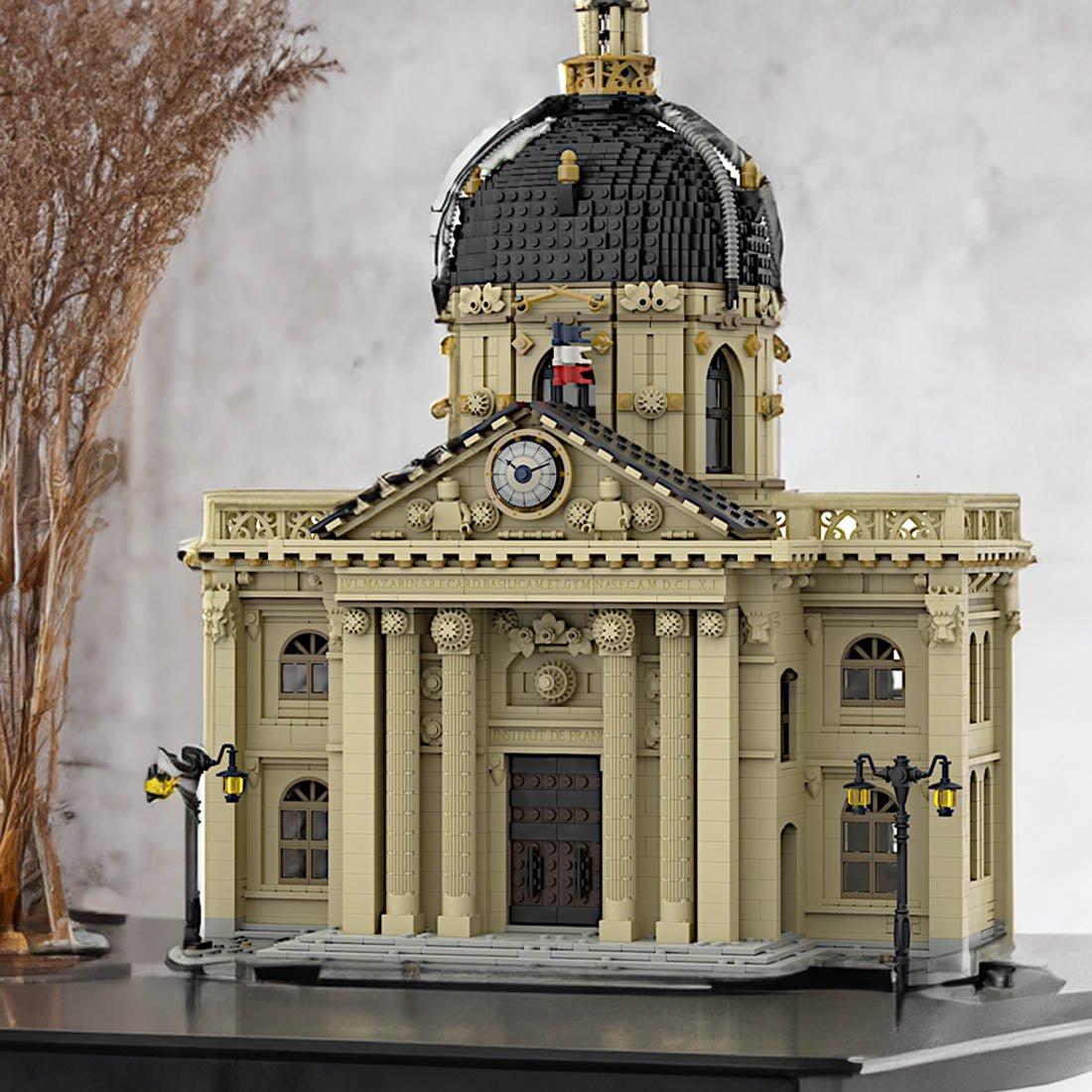 MOC - 163321 Institut von Frankreich Klemmbausteine - LesDiy - Klemmbausteine