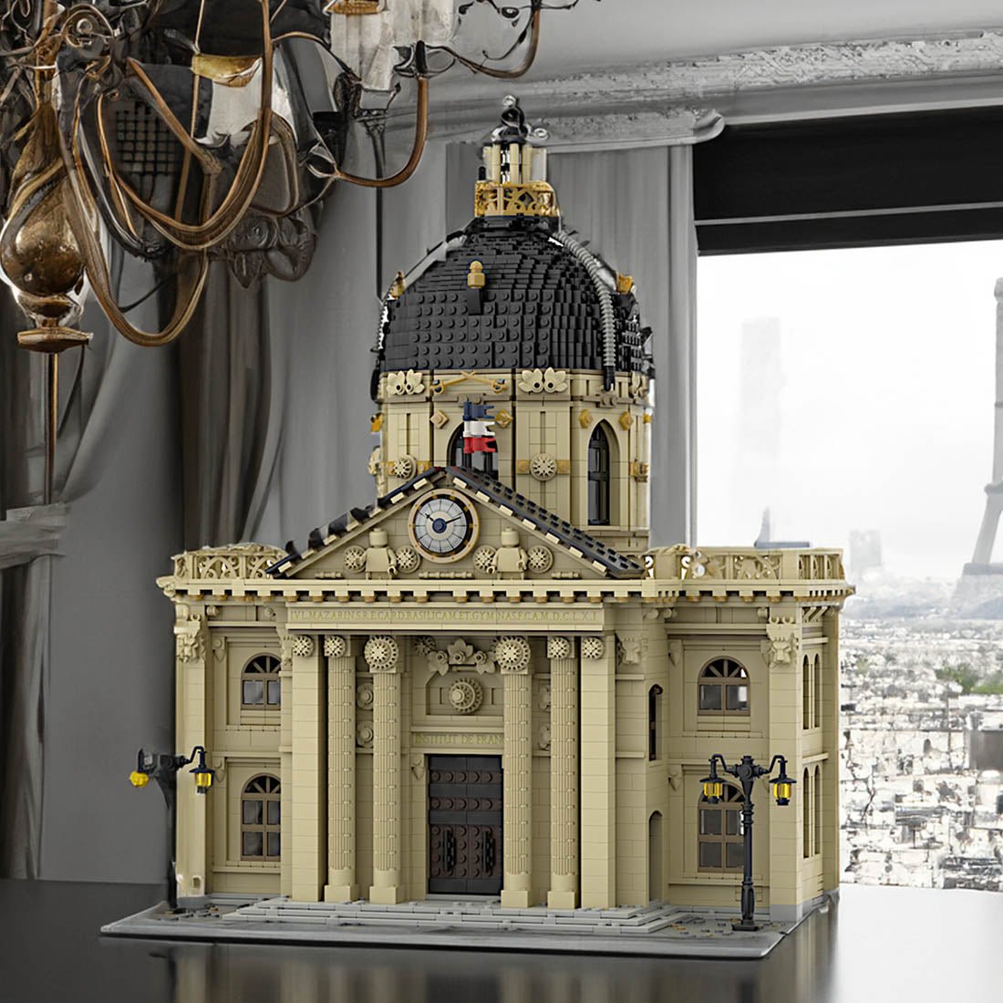 MOC - 163321 Institut von Frankreich Klemmbausteine - LesDiy - Klemmbausteine