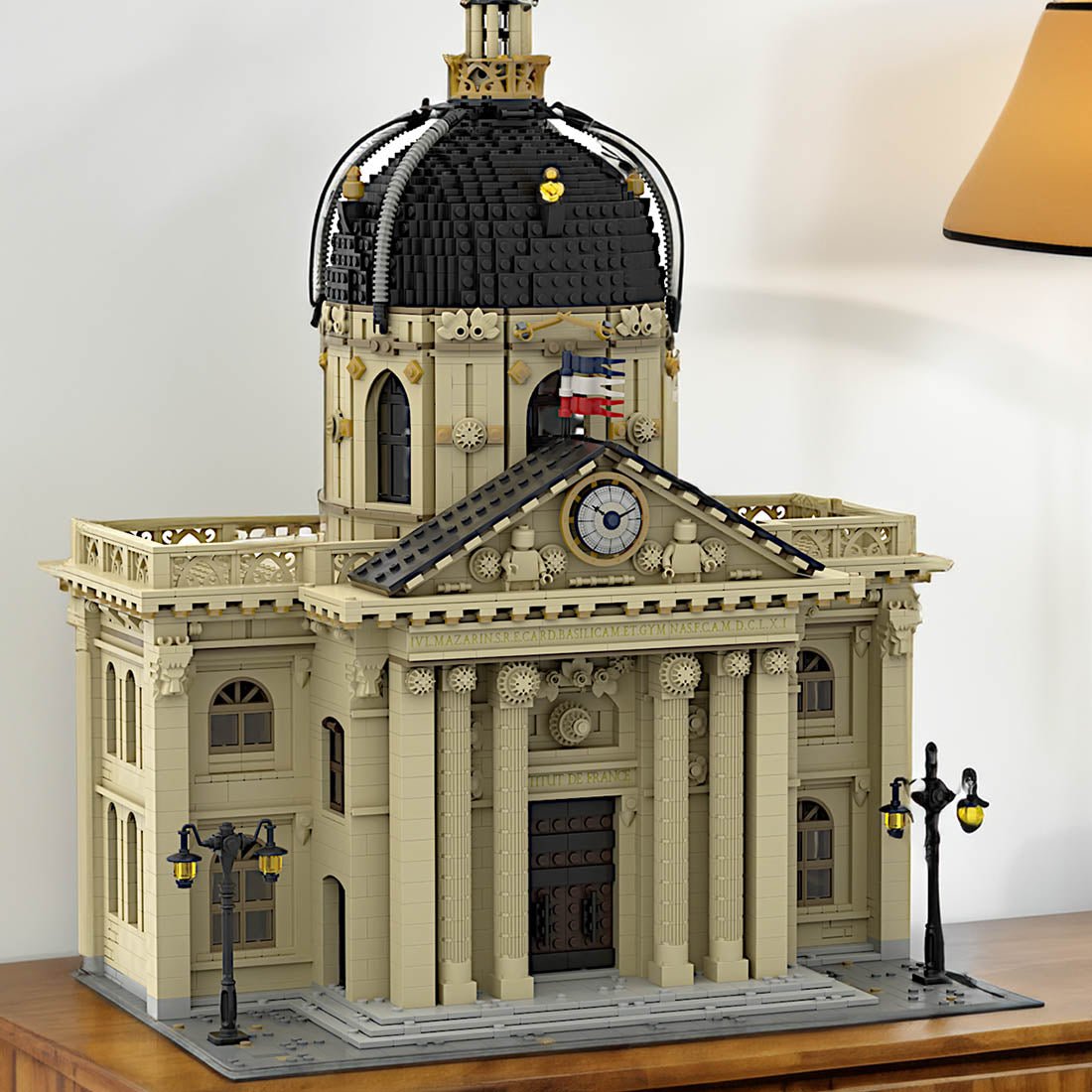 MOC - 163321 Institut von Frankreich Klemmbausteine - LesDiy - Klemmbausteine