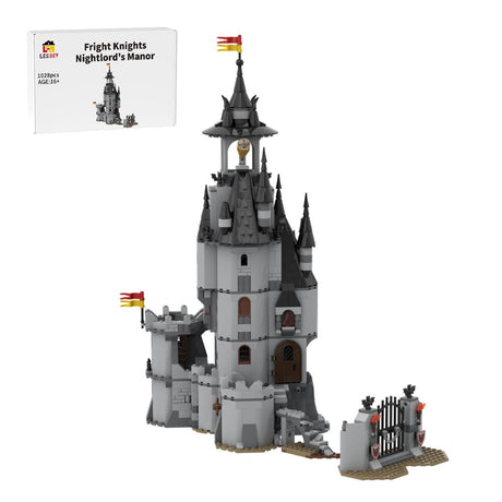 MOC - 163423 Fright Knights Nightlord's Manor Klemmbausteine - LesDiy - Klemmbausteine