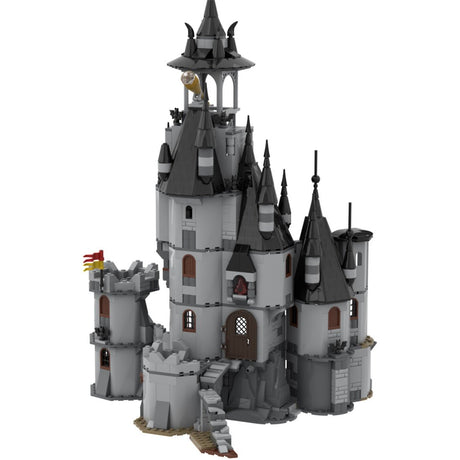 MOC - 163423 Fright Knights Nightlord's Manor Klemmbausteine - LesDiy - Klemmbausteine