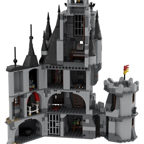 MOC - 163423 Fright Knights Nightlord's Manor Klemmbausteine - LesDiy - Klemmbausteine