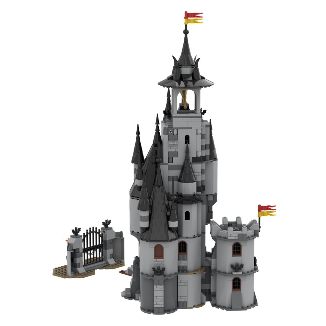 MOC - 163423 Fright Knights Nightlord's Manor Klemmbausteine - LesDiy - Klemmbausteine