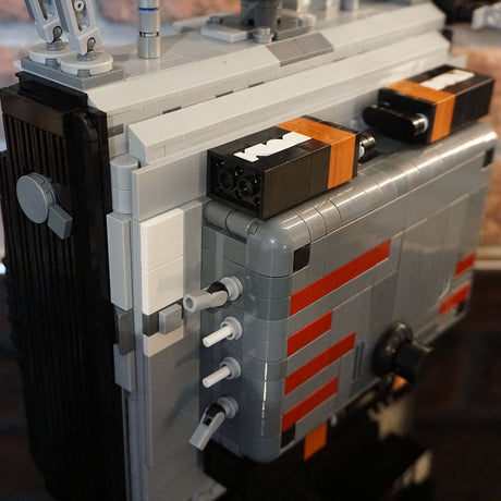 MOC - 163490 Doc Browns DeLorean - Fernbedienung Klemmbausteine - LesDiy - Klemmbausteine