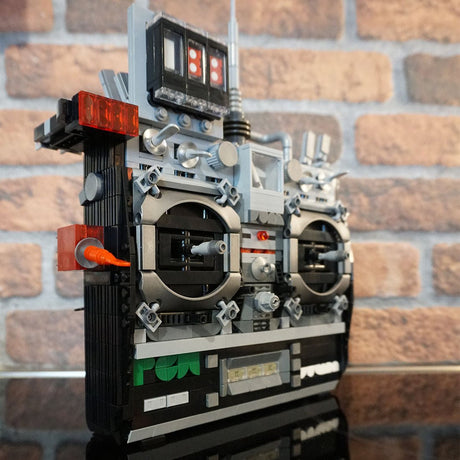 MOC - 163490 Doc Browns DeLorean - Fernbedienung Klemmbausteine - LesDiy - Klemmbausteine