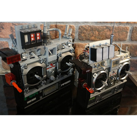 MOC - 163490 Doc Browns DeLorean - Fernbedienung Klemmbausteine - LesDiy - Klemmbausteine