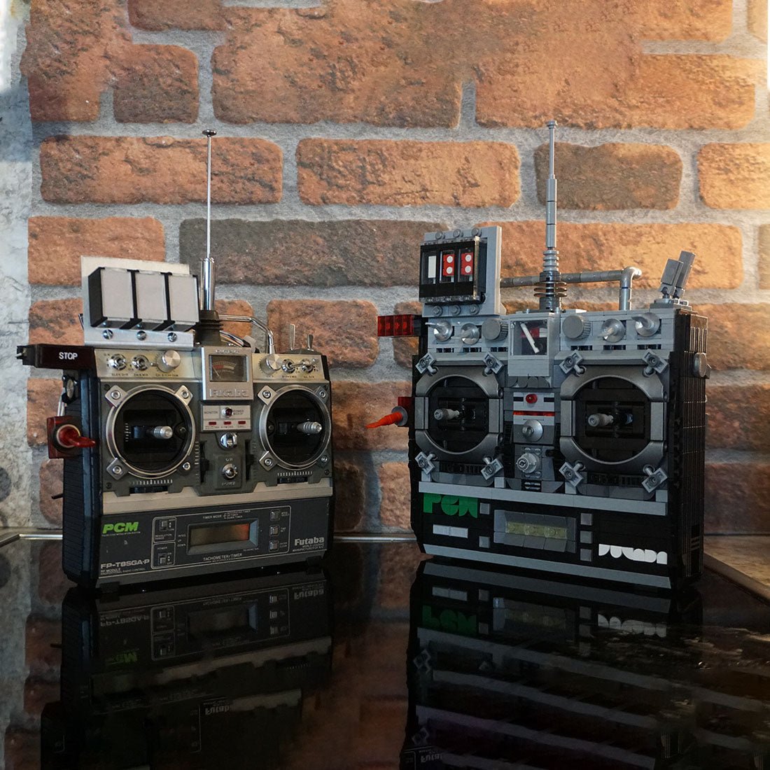 MOC - 163490 Doc Browns DeLorean - Fernbedienung Klemmbausteine - LesDiy - Klemmbausteine