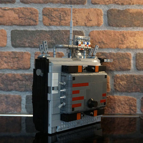 MOC - 163490 Doc Browns DeLorean - Fernbedienung Klemmbausteine - LesDiy - Klemmbausteine