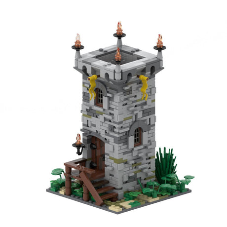 MOC - 163560 Watchtower Klemmbausteine - LesDiy - Klemmbausteine