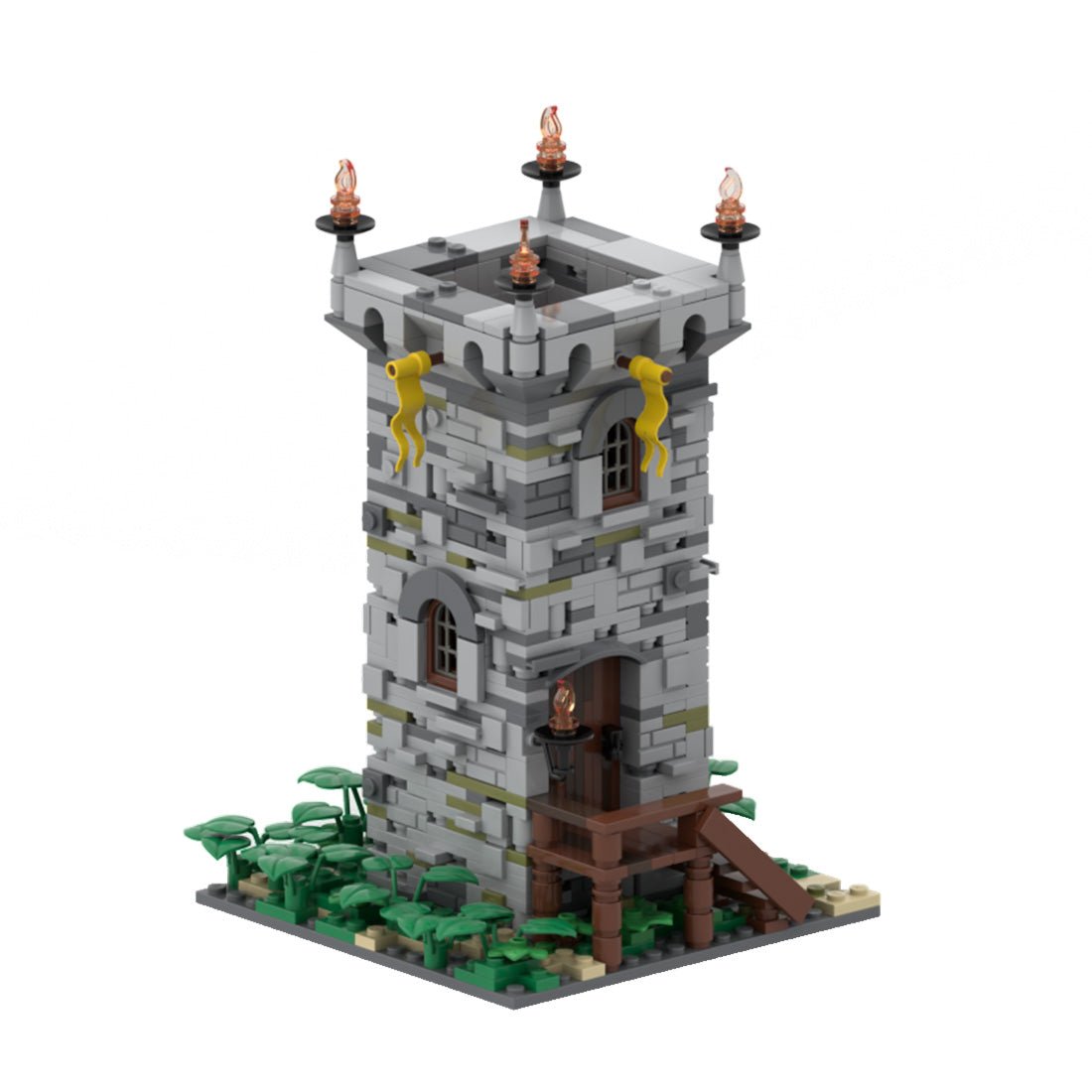 MOC - 163560 Watchtower Klemmbausteine - LesDiy - Klemmbausteine
