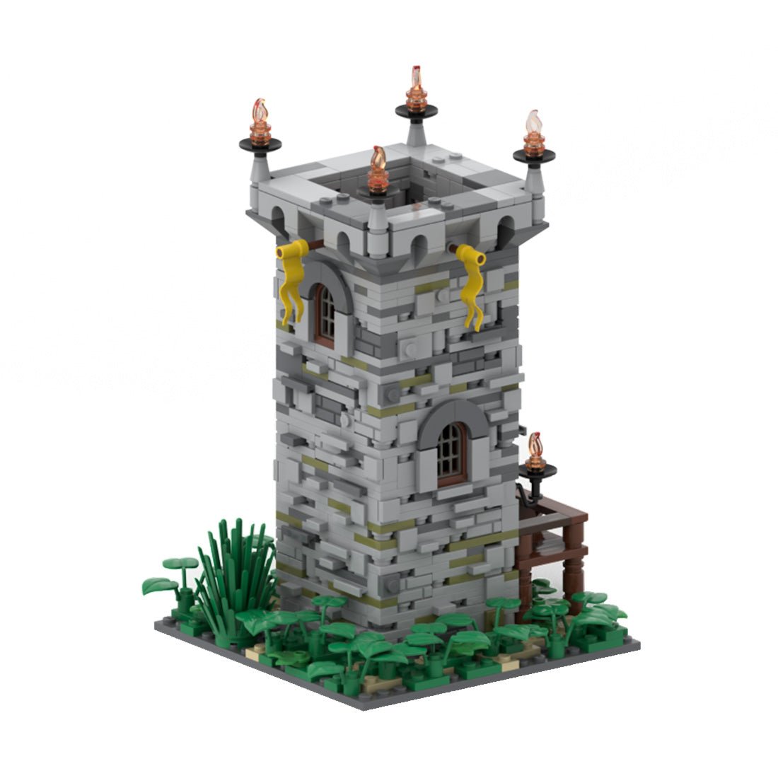 MOC - 163560 Watchtower Klemmbausteine - LesDiy - Klemmbausteine