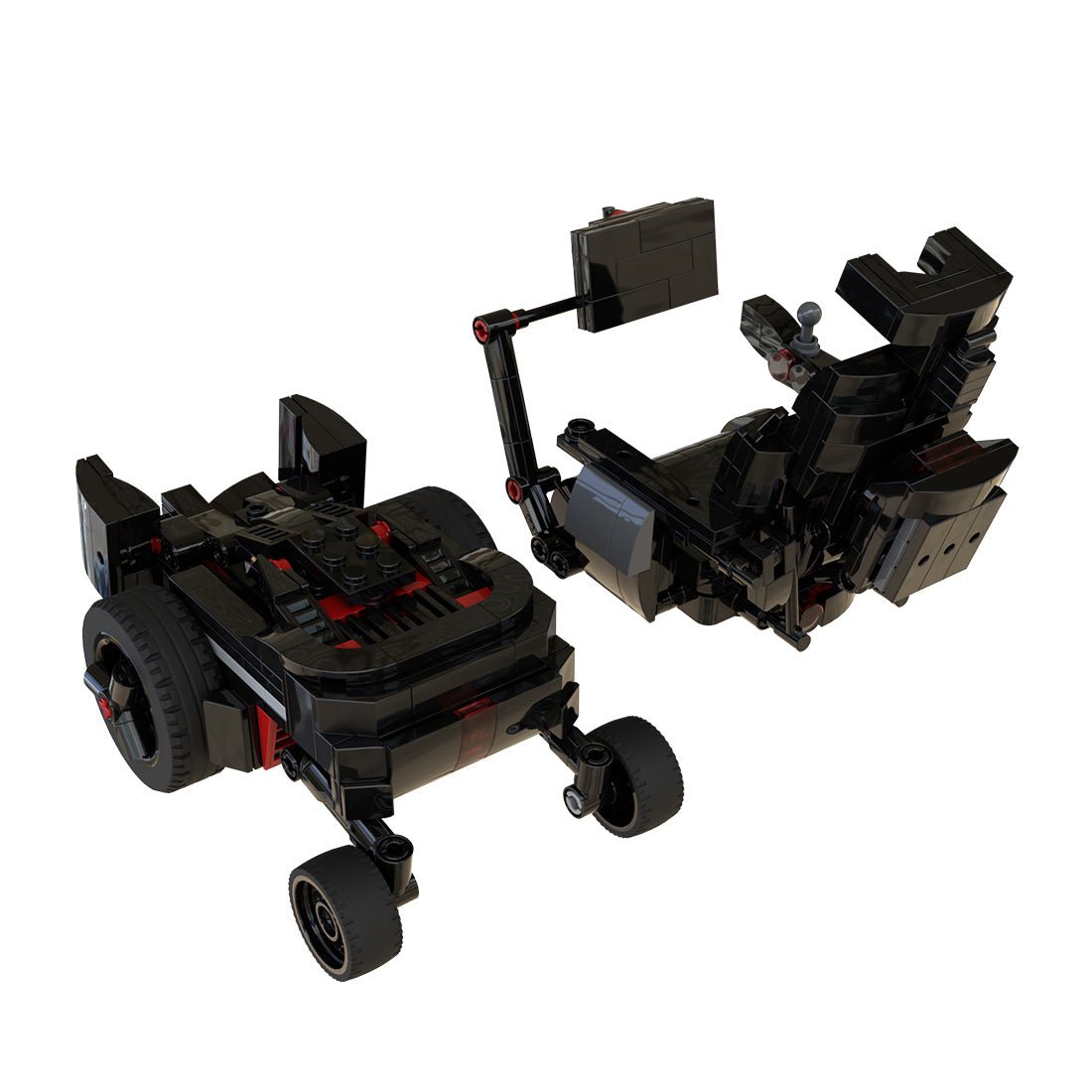 MOC - 163616 REDBACK POWERCHAIR Klemmbausteine - LesDiy - Klemmbausteine