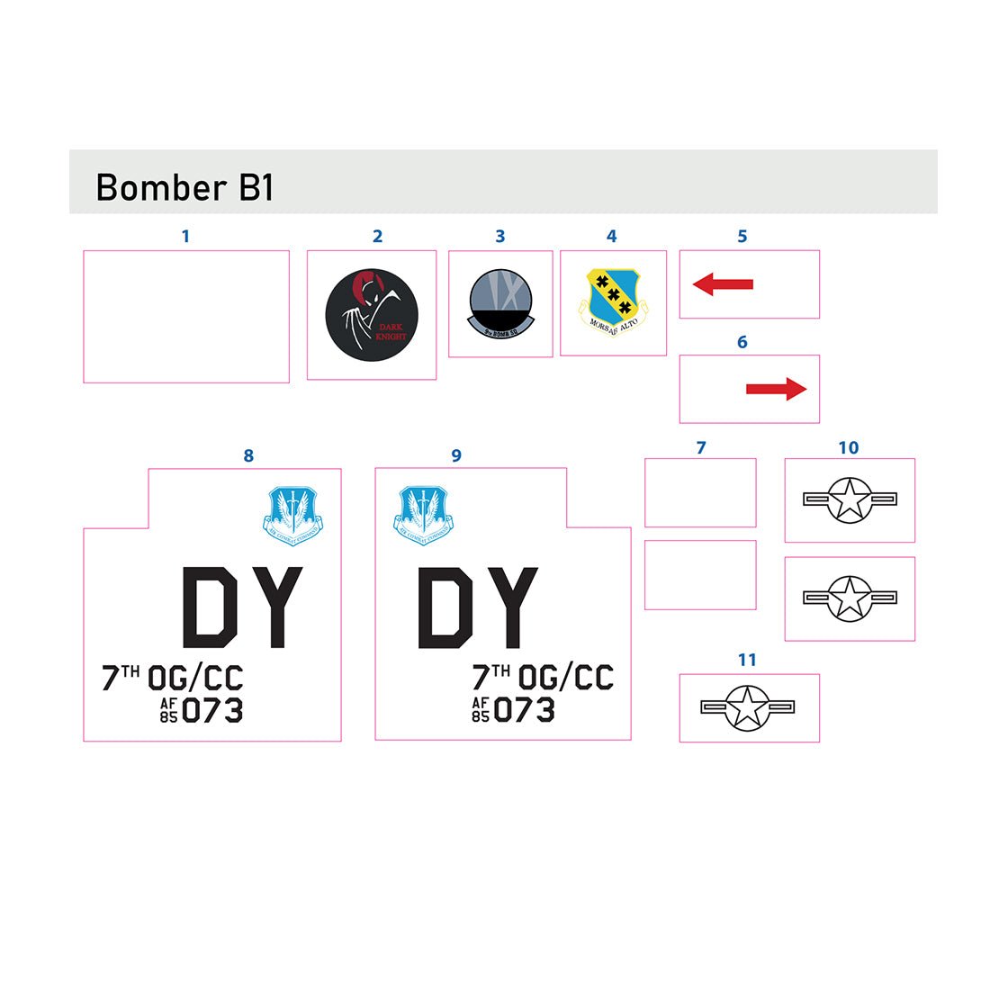 MOC - 163732 B - 1 Lancer Bomber Klemmbausteine - LesDiy - Klemmbausteine