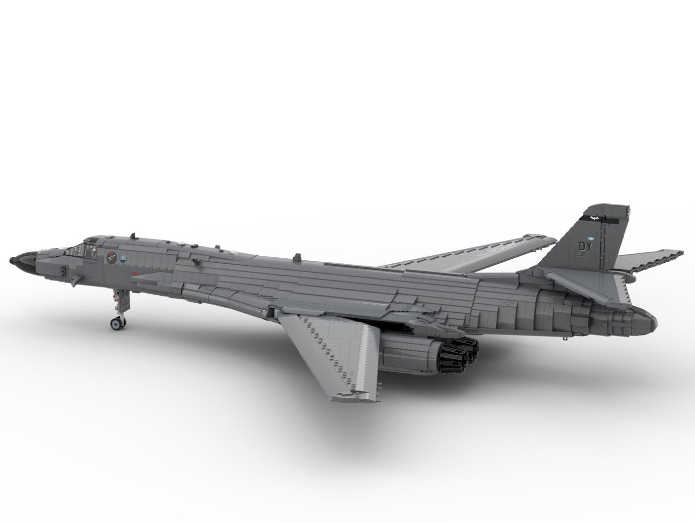 MOC - 163732 B - 1 Lancer Bomber Klemmbausteine - LesDiy - Klemmbausteine