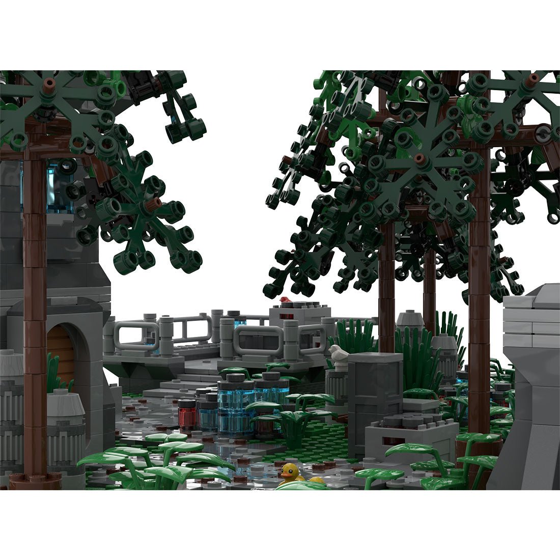 MOC - 163765 Endor forest base Klemmbausteine - LesDiy - Klemmbausteine