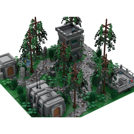 MOC - 163765 Endor forest base Klemmbausteine - LesDiy - Klemmbausteine