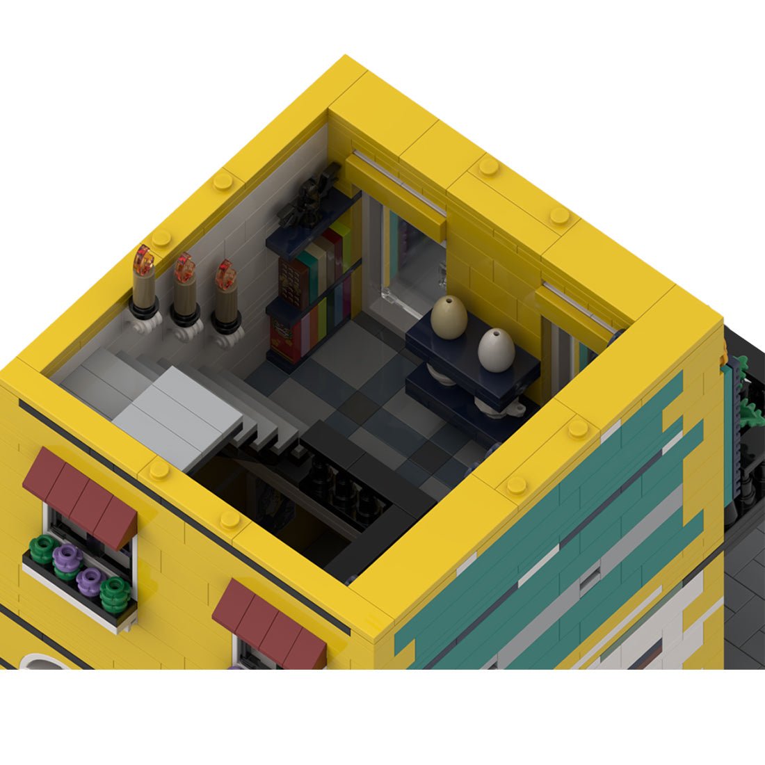 MOC - 163930 New Orleans Pharmacy Klemmbausteine - LesDiy - Klemmbausteine