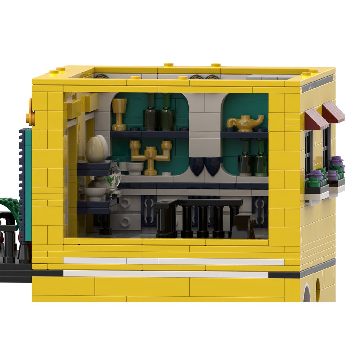 MOC - 163930 New Orleans Pharmacy Klemmbausteine - LesDiy - Klemmbausteine