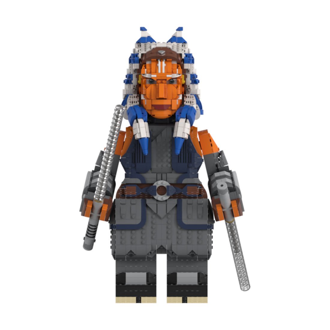 MOC - 163933 Ahsoka Tano Klemmbausteine - LesDiy - Klemmbausteine